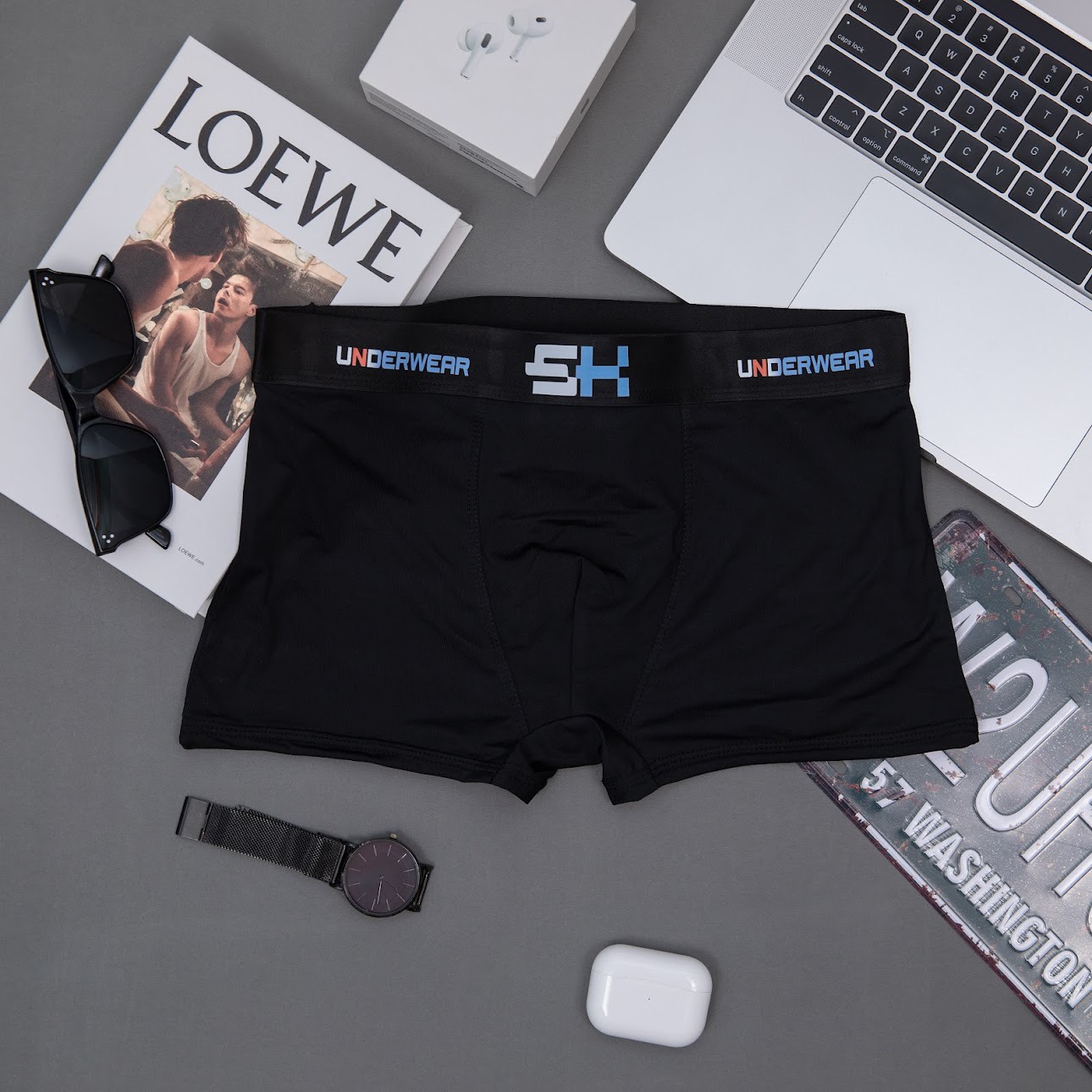 Quần Sịp Đùi Nam, Quần Lót Boxer nam cotton thun lạnh co dãn 4 chiều thấm hút tối đa A1