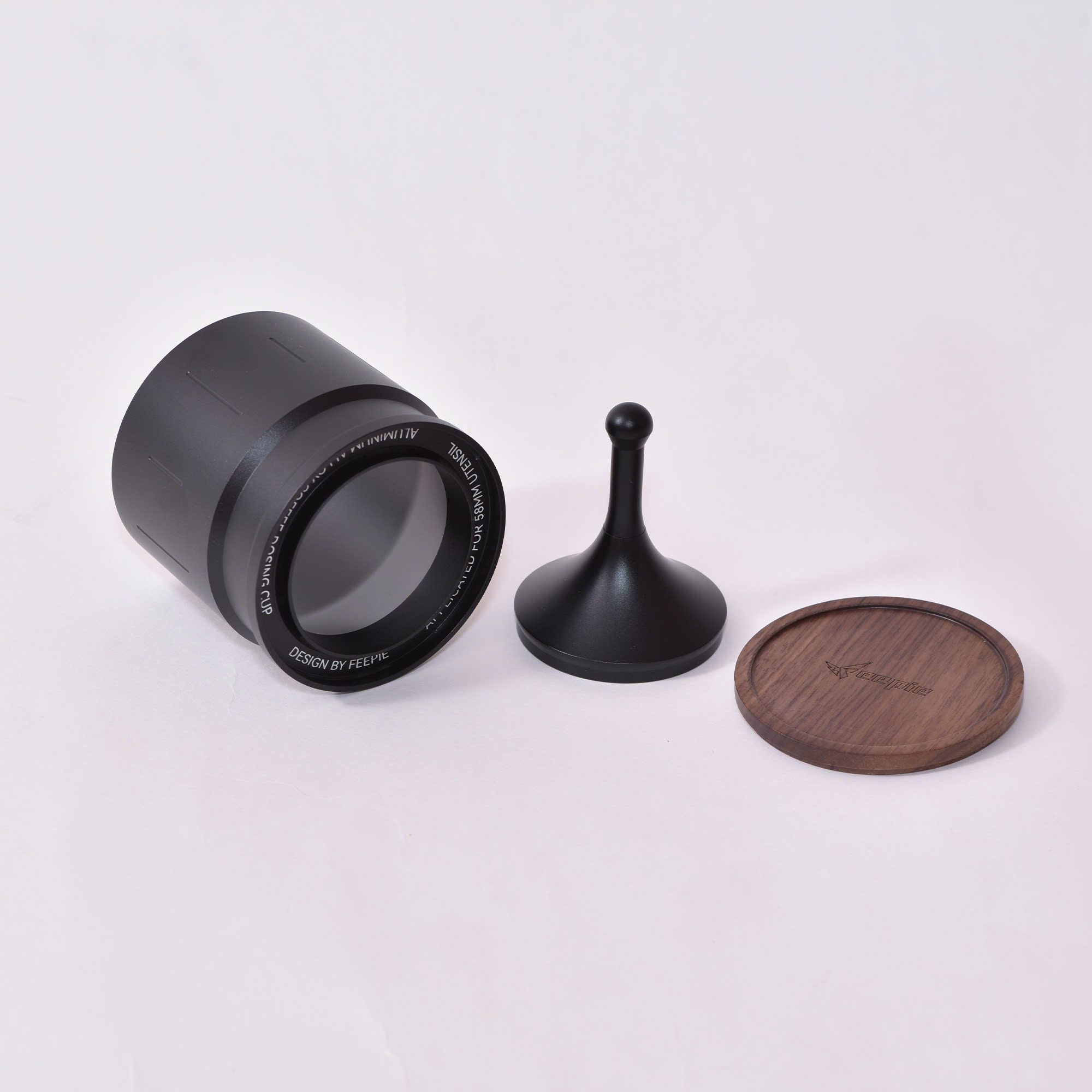 Feepie dosing hứng đong cà phê Wood charm