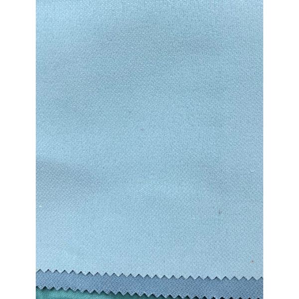 Rèm cửa vải LUCYA18-17 có thanh treo hợp kim nhôm màu gỗ đầu nhọn - cao cố định 1m7