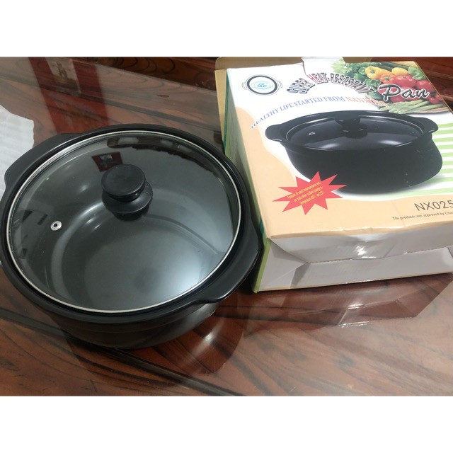 Nồi đất hầm thịt, gà thuốc bắc 3 lít