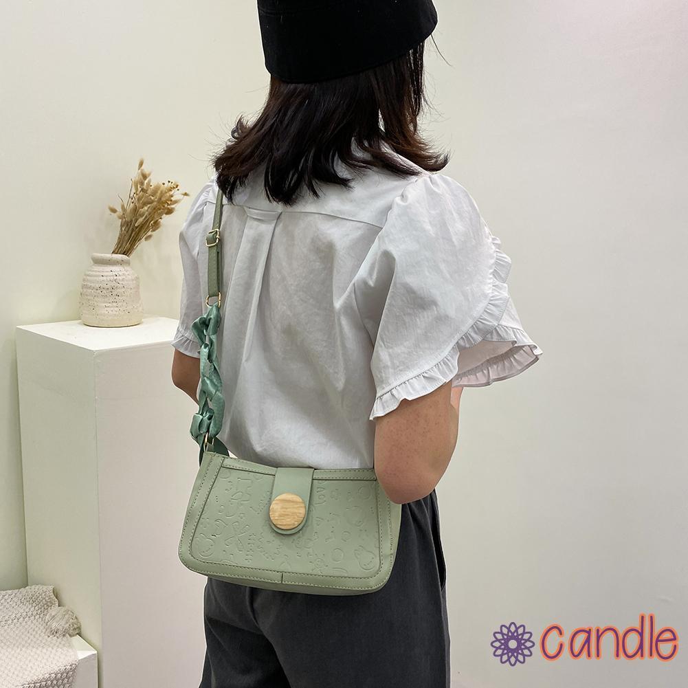 Túi Đeo Chéo Da Pu Họa Tiết Hoạt Hình Thời Trang Dành Cho Nữ
