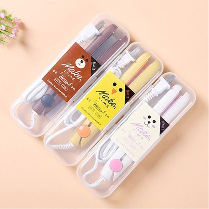 MÁY DUỖI TÓC MINI KÈM HỘP