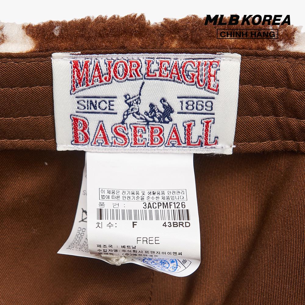 MLB - Nón bóng chày unisex Classic Monogram Fleece Unstructured 3ACPMF126-43BRD