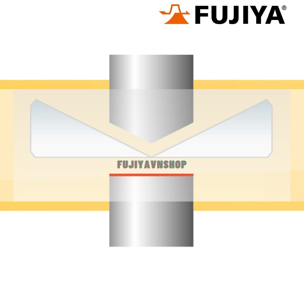 Kìm cắt nhựa sát rìa sản phẩm Fujiya 910-150