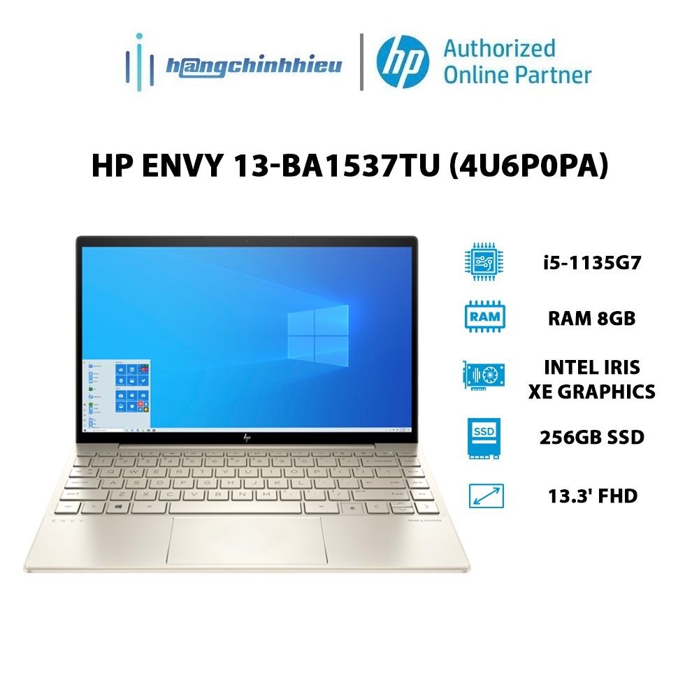 Laptop HP Envy 13-ba1537TU 4U6P0PA i5-1135G7 | 8GB | 256GB| 13.3' FHD | W10 Hàng chính hãng