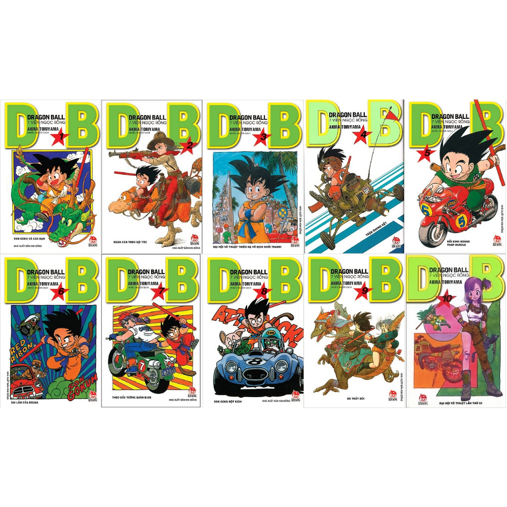 Trọn Bộ 42 tập Dragon Ball - 7 Viên Ngọc Rồng