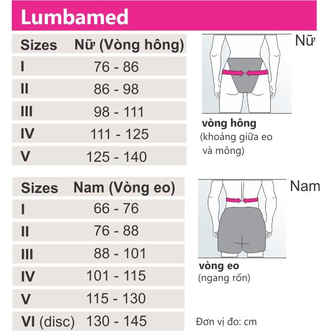 Đai Cột Sống Thắt Lưng- Medi Lumbamed Basic -VT0165