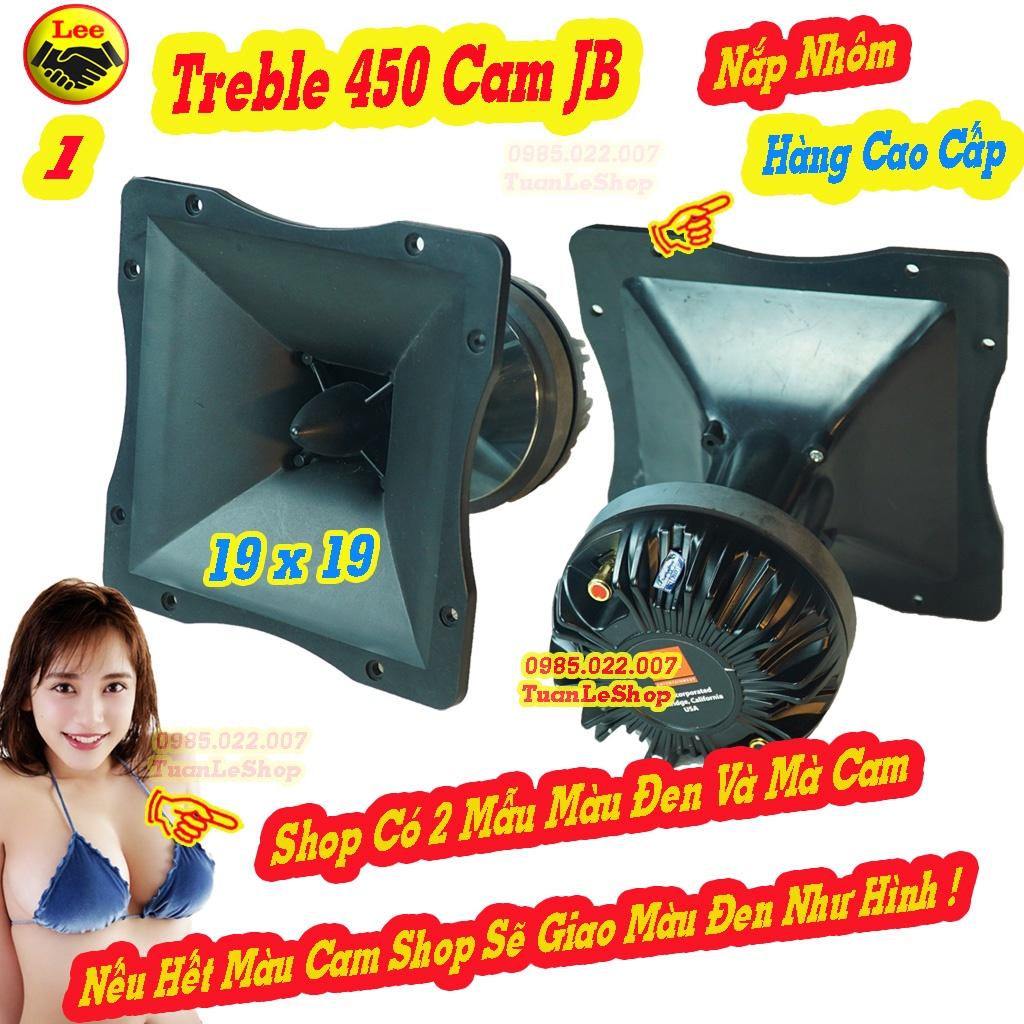 LOA TREP 450 NẮP NHÔM CAM OR ĐEN J B KÈM PHỄU 19x19 TẶNG TỤ 2.2 SỊN -  LOA TREBLE  450 – Giá 02 LOA KÈM PHỄU TỤ