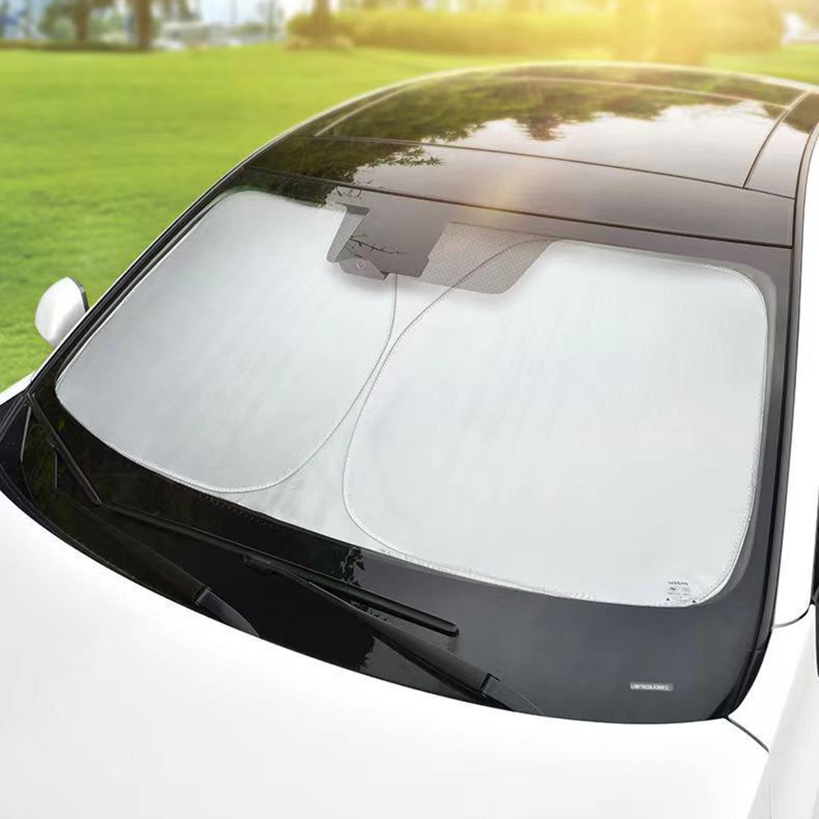 Sun Visor Protector Car Windshield Sun Shade 140cmx70cm