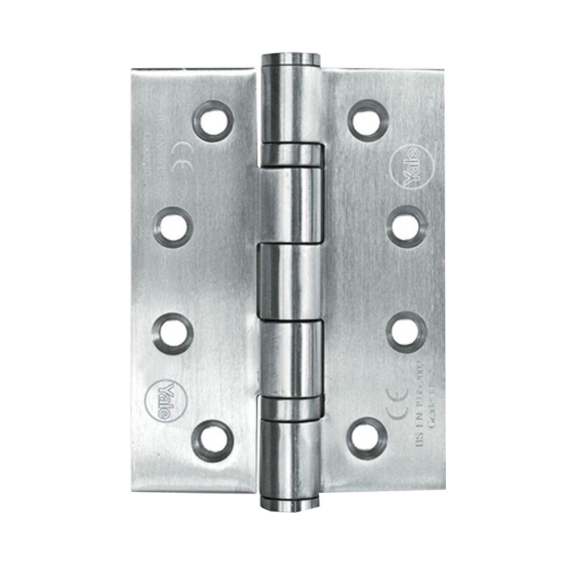 Bản lề lá 4 bi 102 x 76 x3.0mm lỗ vít hình vòng cung Yale 3S4BB403030-CESSS