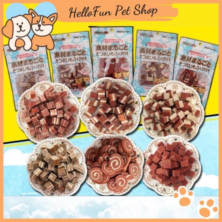 [ĐỦ VỊ] Bánh thưởng cho chó Karamo Sumiho gói 100gr