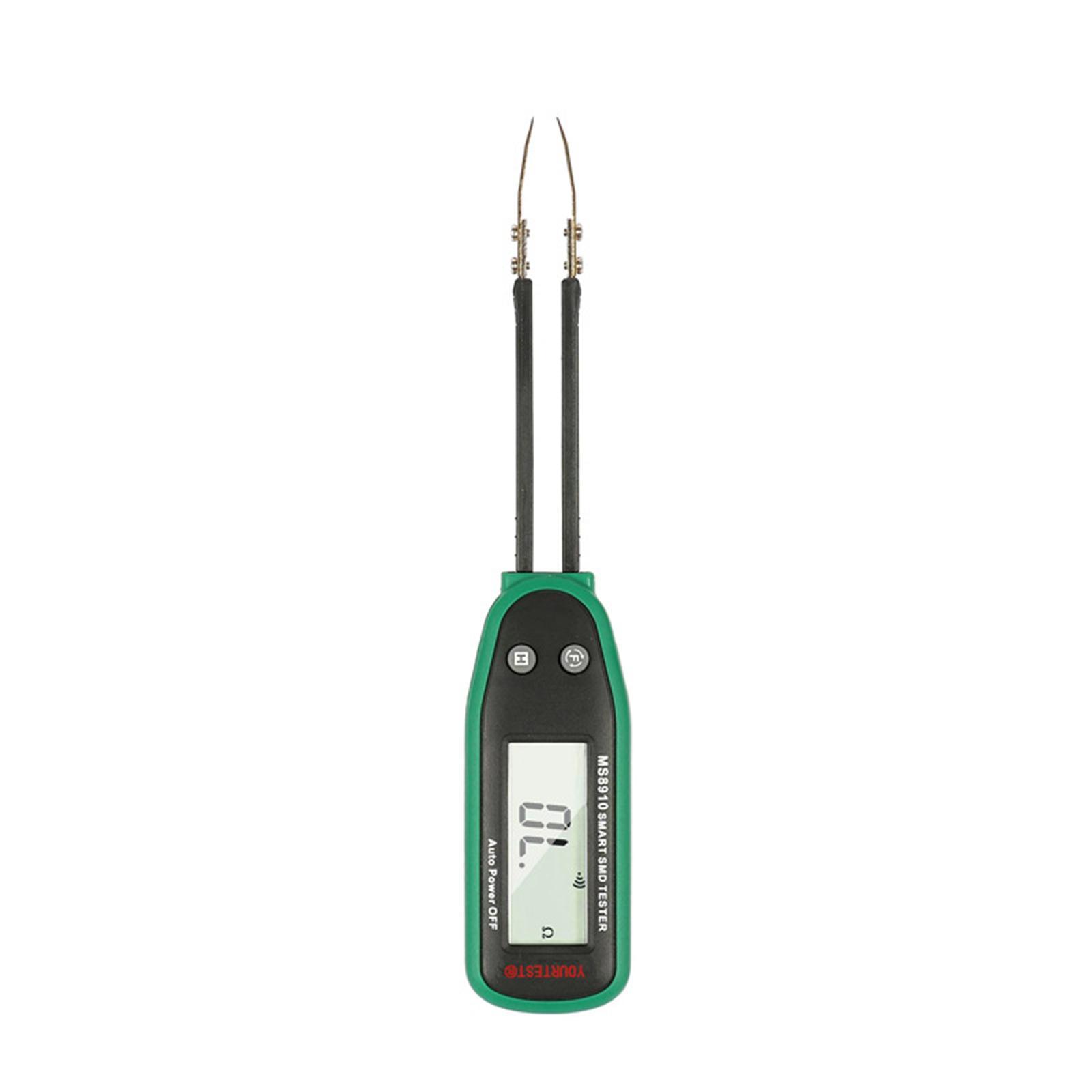Smart SMD Tester Resistor Tester Tweezer Multimeter Test Electrical Electronic Component Analyzer Testing Clips Tweezers Test Clip