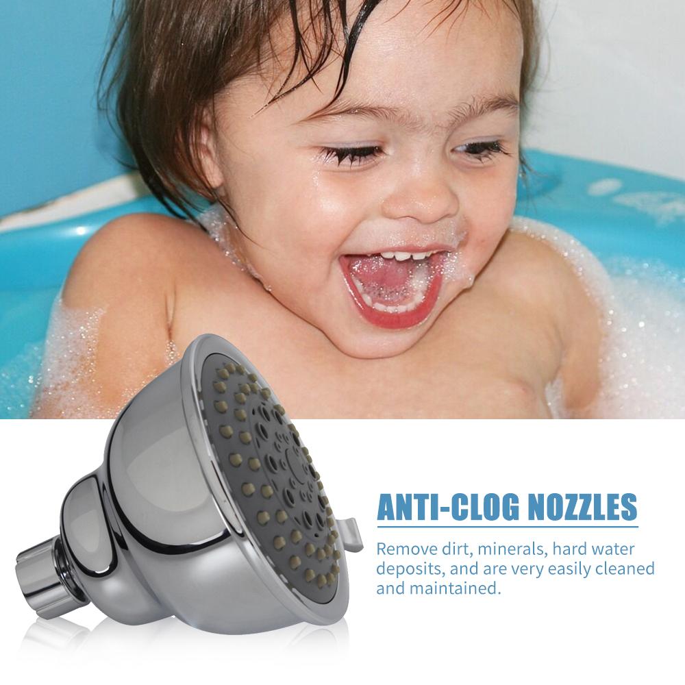 Đầu vòi sen chống tắc nghẽn áp suất cao