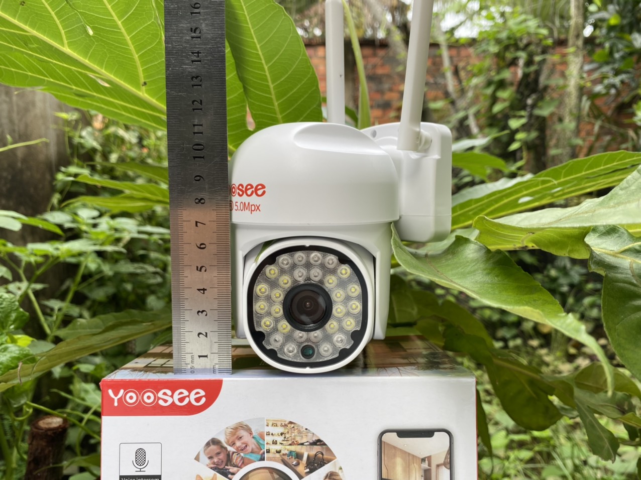 Camera Yoosee PTZ MINI 28Led 3.0M Xoay 360 độ siêu nét - Có Màu Ban Đêm- Hàng Chính Hãng