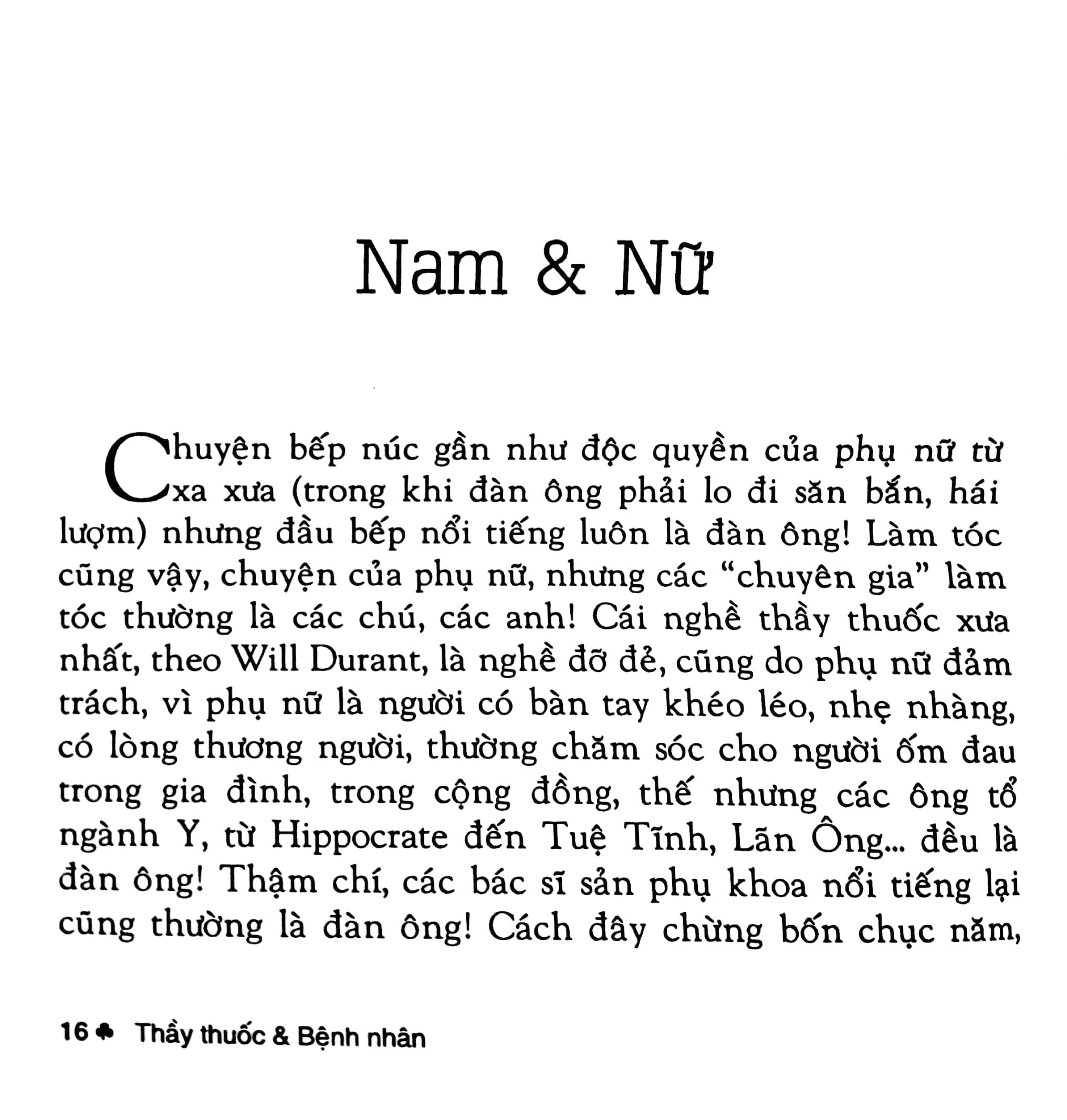 Sách Thầy Thuốc Và Bệnh Nhân