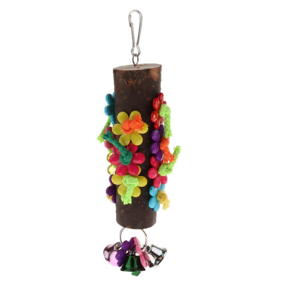 Swing Bite Toy Hanging Cage Chewing Toy for Pet Parrot Birds Chew Climbing