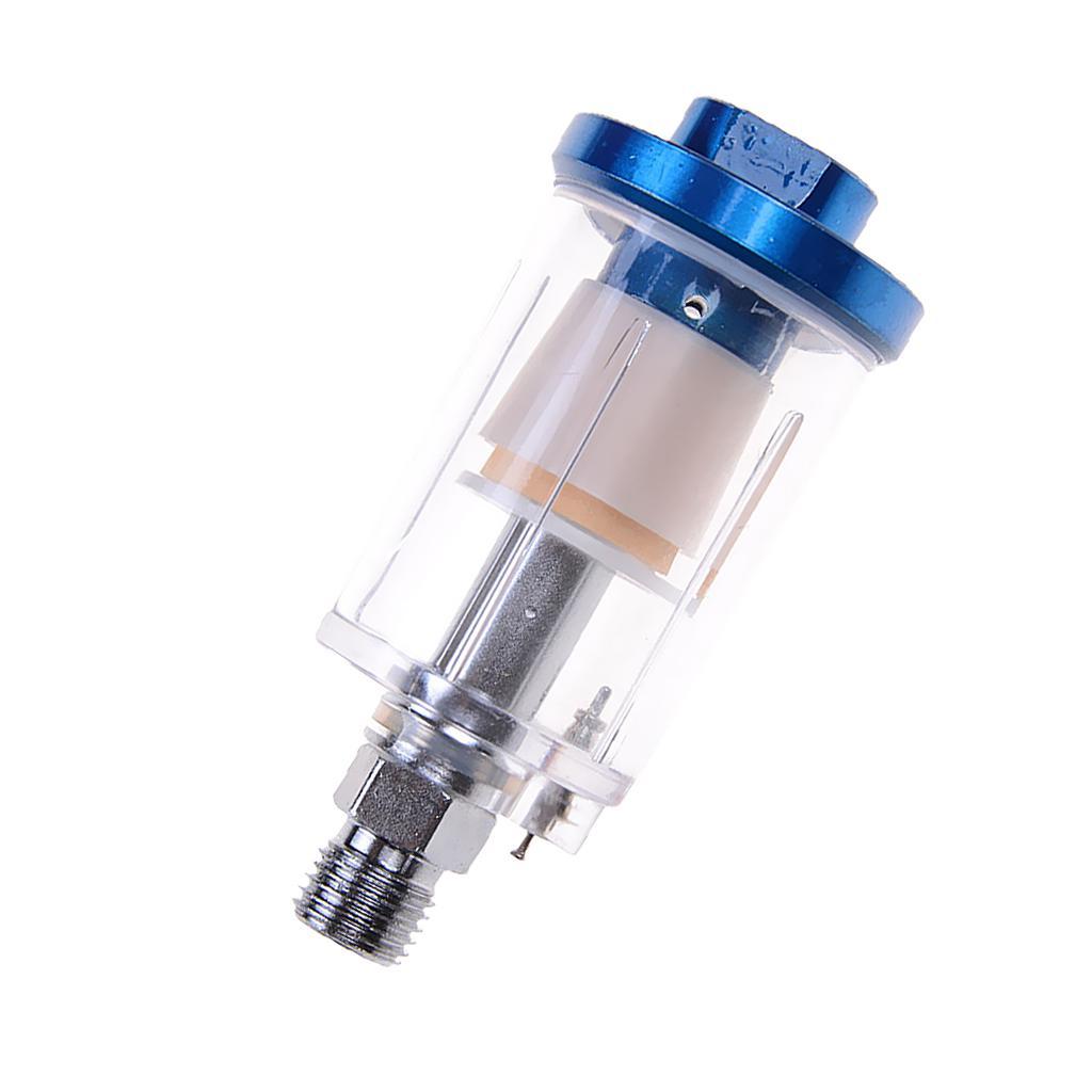 2xMini Air Oil Water Separator Filter for Compressor Spray Paint Gun Tool 1/4