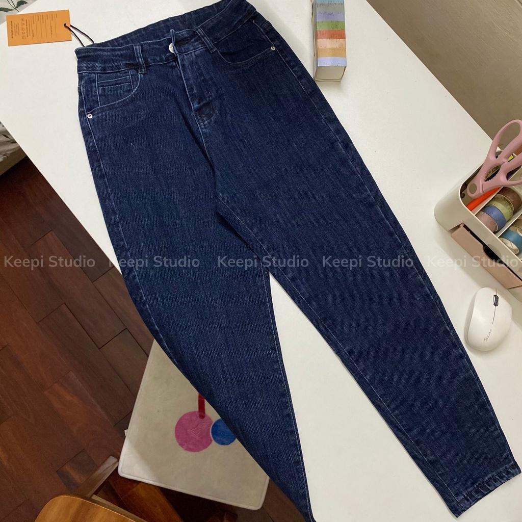 Quần Jeans Baggy Nữ Quần Bò Dáng Baggy Co Giãn