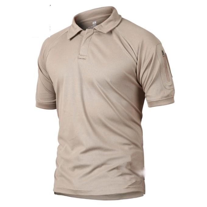 Áo thun polo chiến thuật_dã ngoại_sinh tồn - rêu