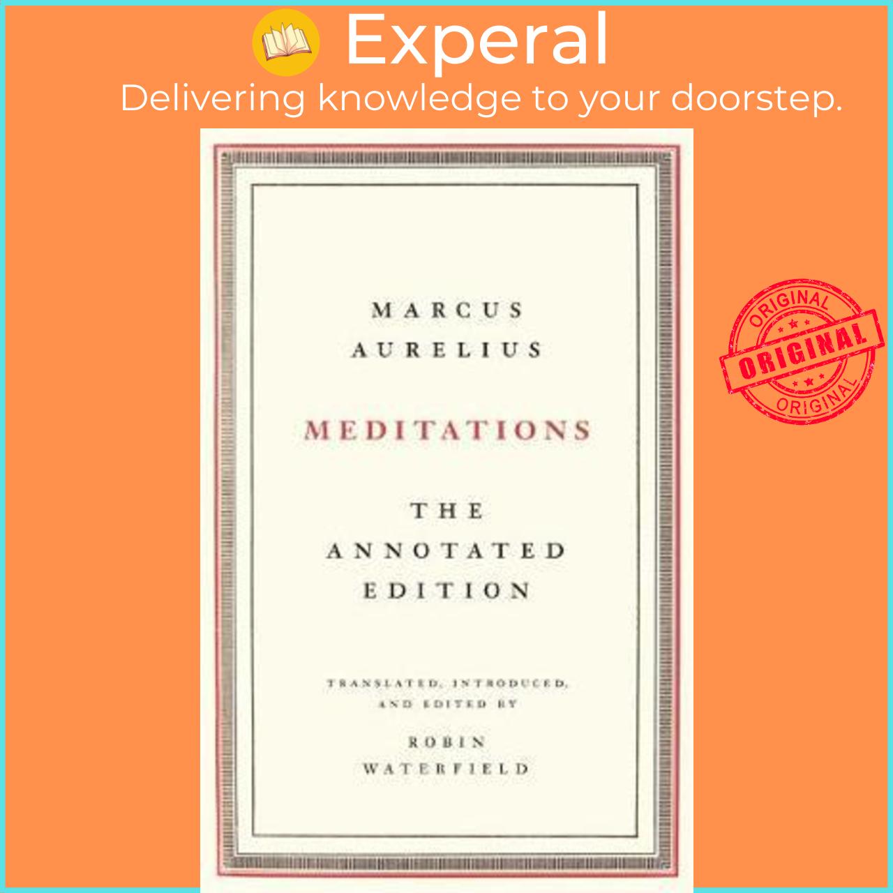 Sách - Meditations : The Annotated Edition by Marcus Aurelius