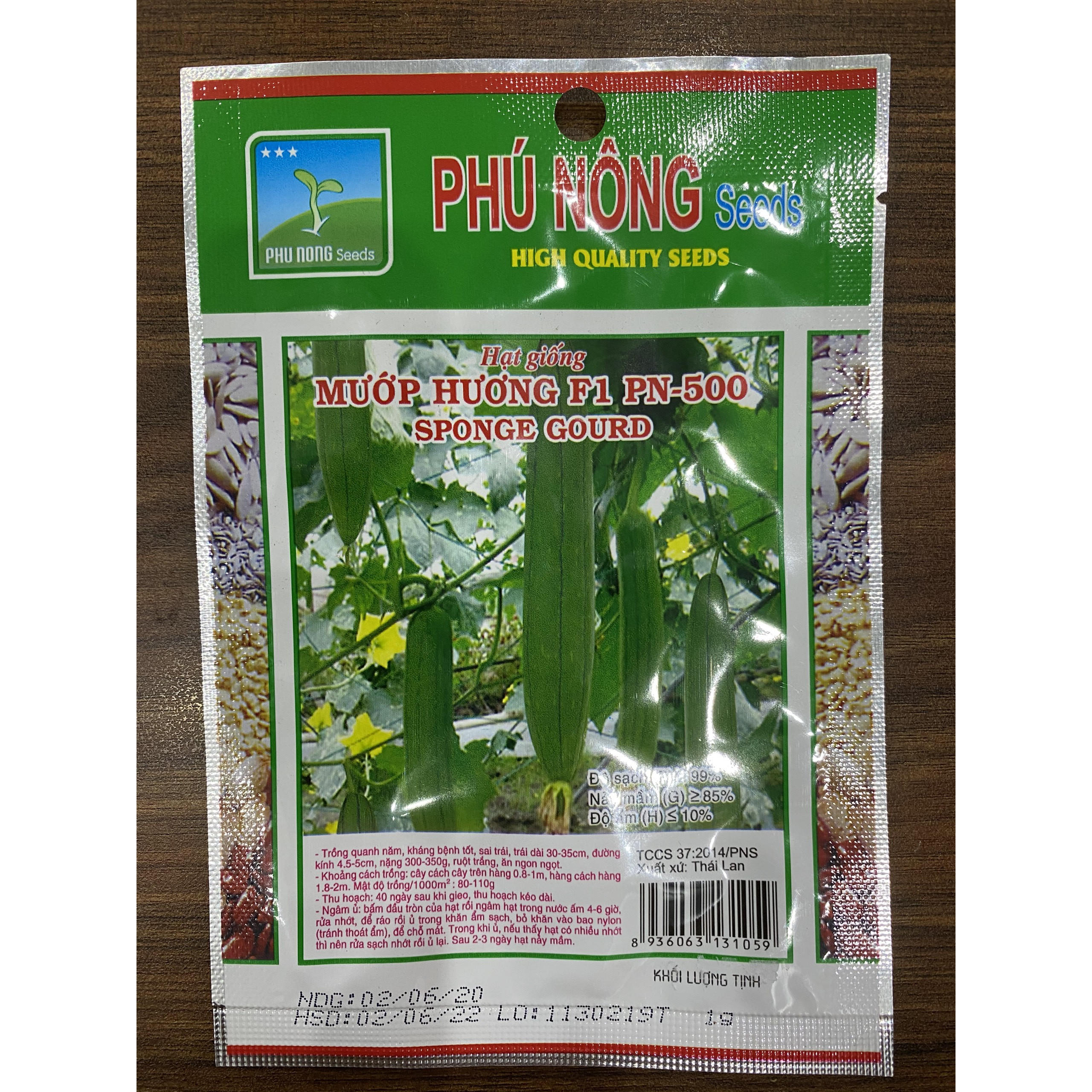 MƯỚP HƯƠNG F1 PHÚ NÔNG 1GR