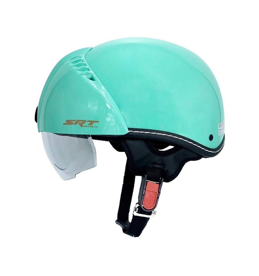 Mũ Bảo Hiểm Nửa Đầu Kính Âm SRT -Kính chống tia UV