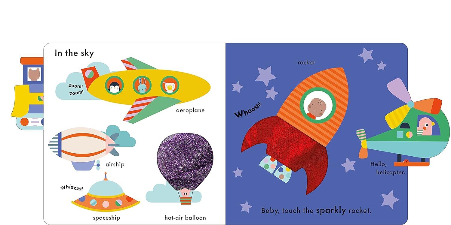 Sách ngoại văn: Baby Touch - Vehicles Tab Book