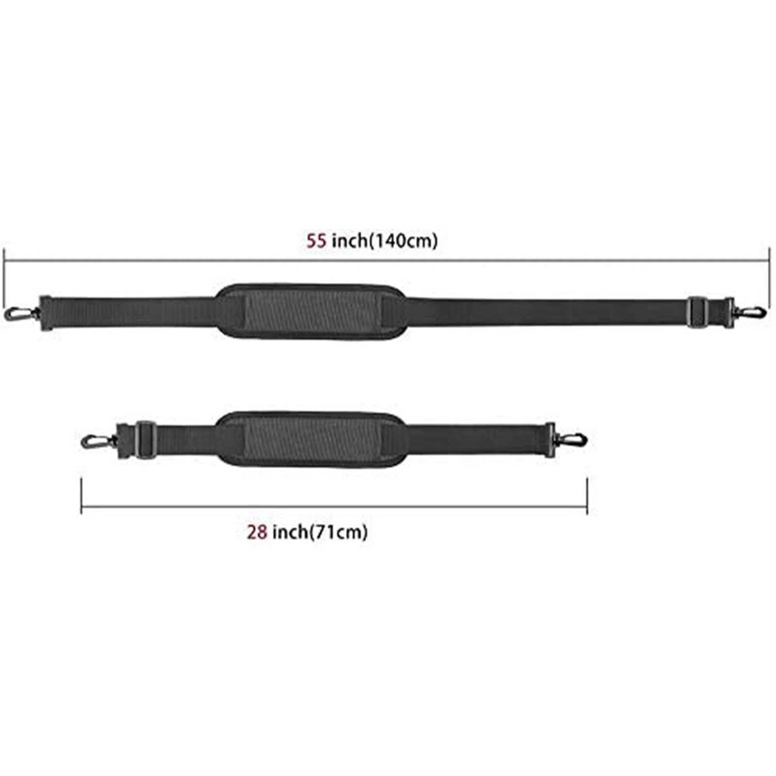 Golf Bag Shoulder Strap, Single Padded Adjustable Straps Universal Replacement