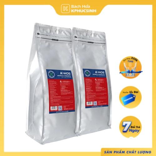 Combo 2 túi cà phê rang xay K COFFEE xuất khẩu K-HO5 500g/túi