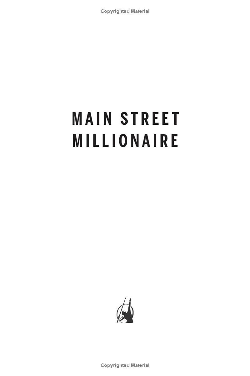 Sách ngoại văn: Main Street Millionaire