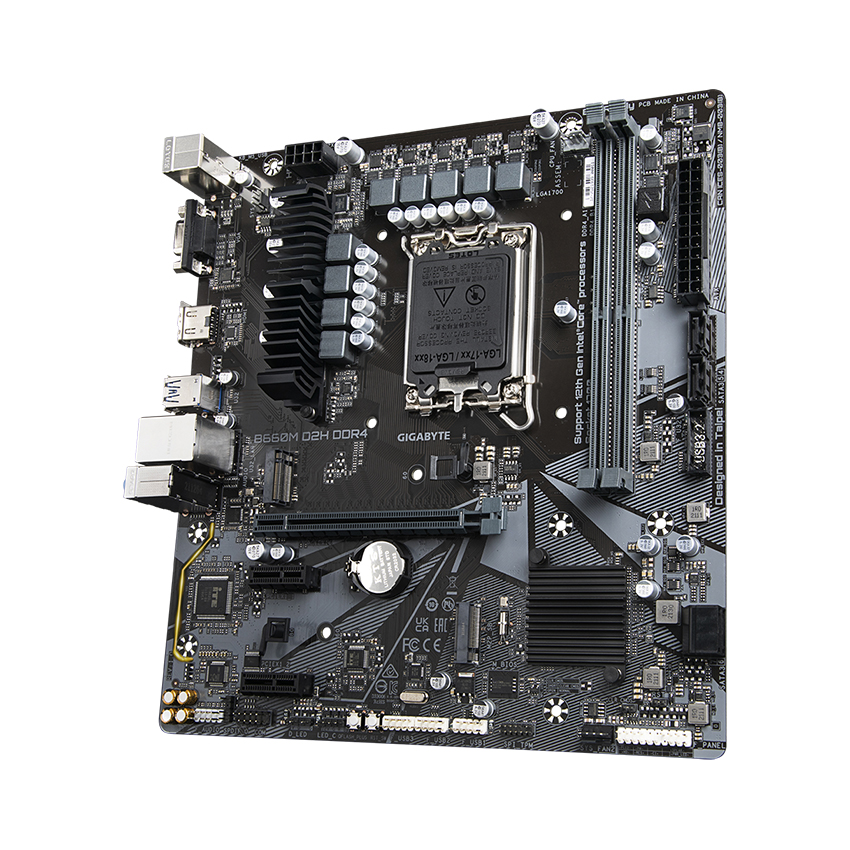 Mainboard Gigabyte B660M D2H DDR4-- Hàng Chính Hãng