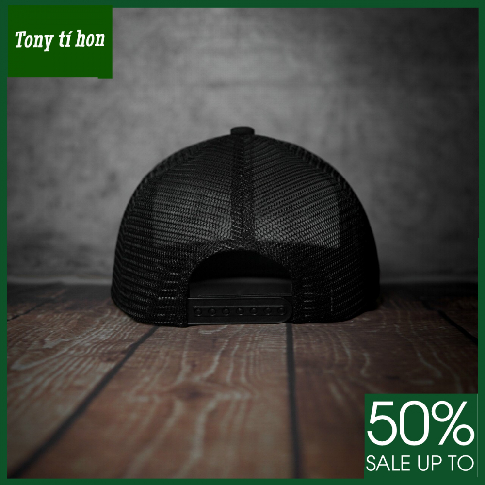 Tony tí hon - Mũ/nón kết lưỡi trai Snapback Travis  trắng đen hàng hiệu cao cấp, đẹp - freeship