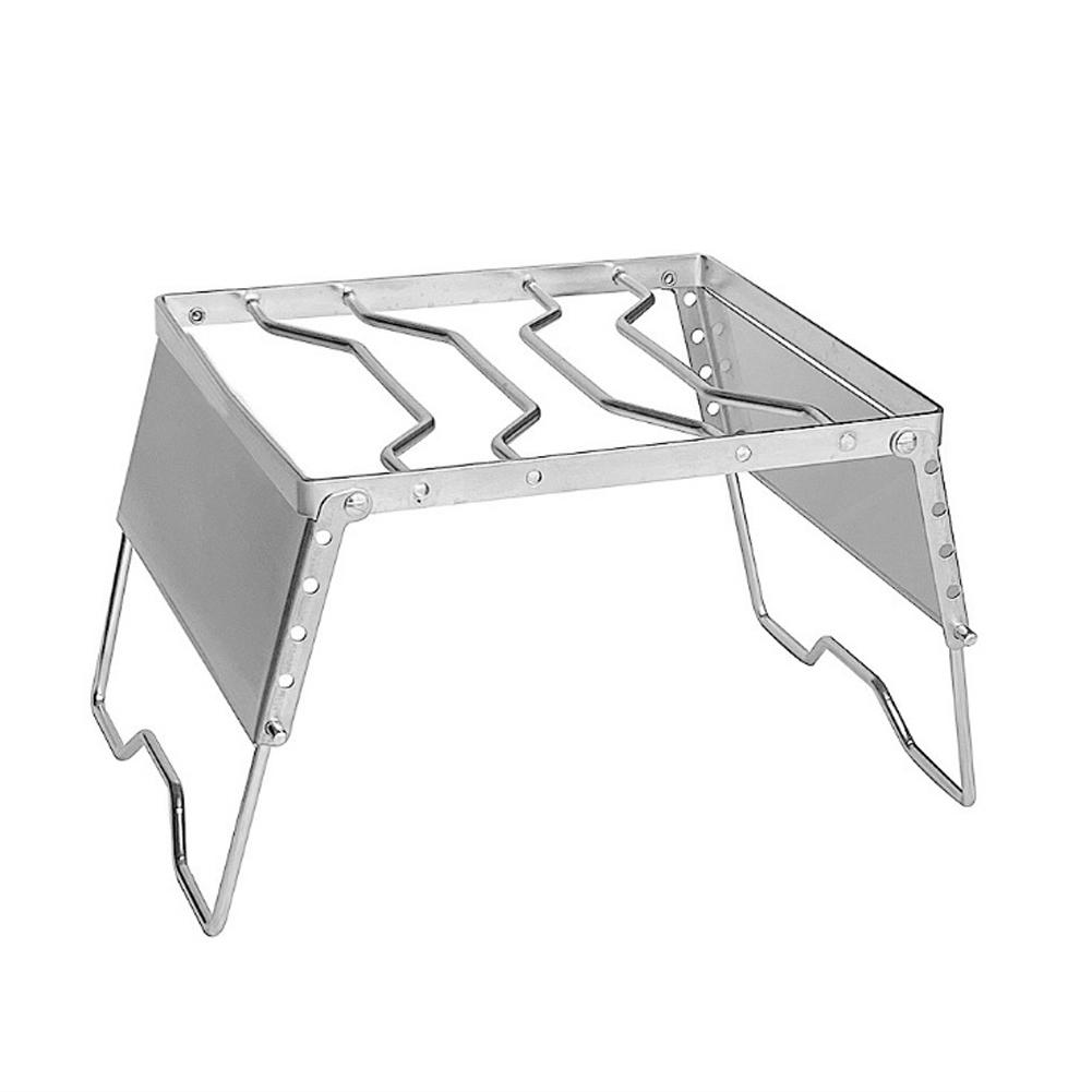 Stainless Steel Outdoor Camping Barbecue Grill Folding Garden Rack Portable Furnace Bracket Family Party Cooking Tool