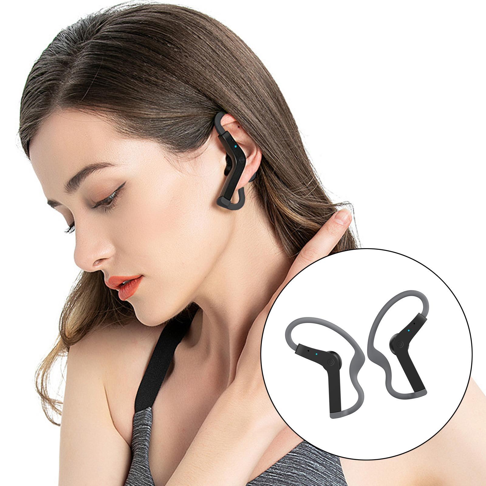 True Wireless with Earhooks Deep Bass for Workout