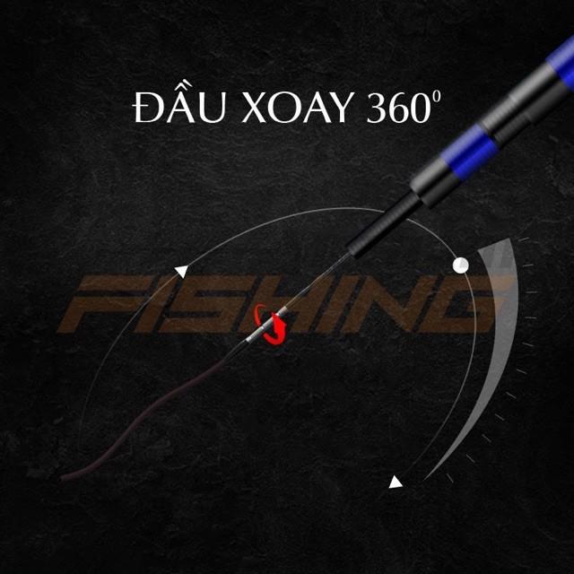 Cần câu tay dài 6m3 loại 1 siêu nhẹ handing x9 cá 1 đến 8kg y như hình tải tính 2kg