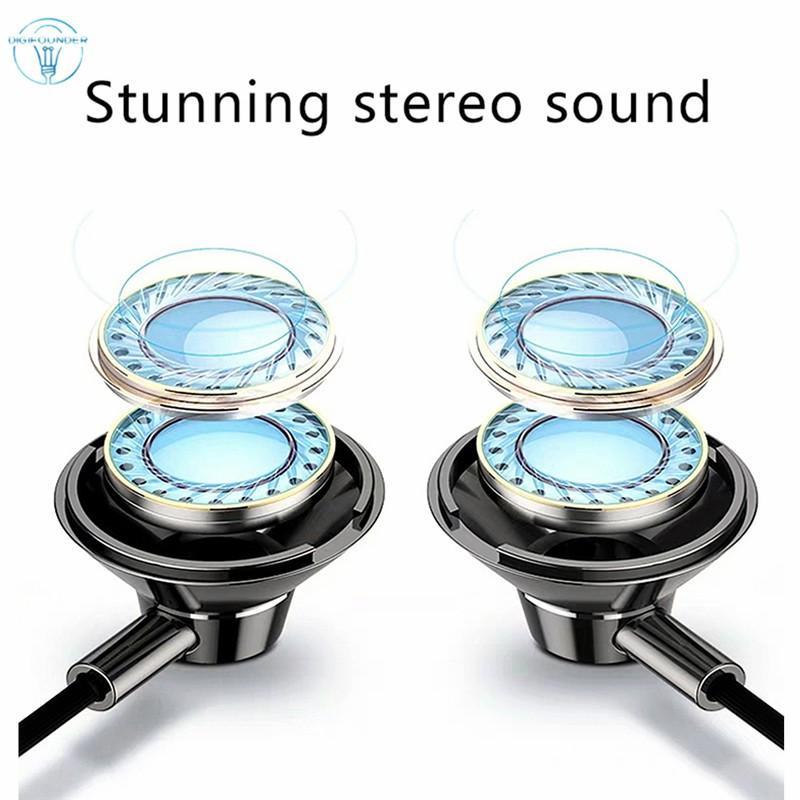 Tai nghe âm thanh trầm 4D tích hợp micro có dây chất lượng cao