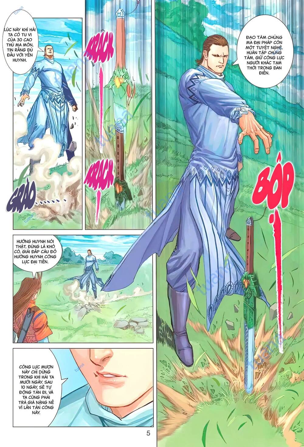 biên hoang truyền thuyết chapter 124 5