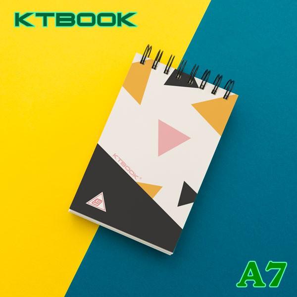 Số tay lò xo bìa cứng KTBOOK 200 trang size A7