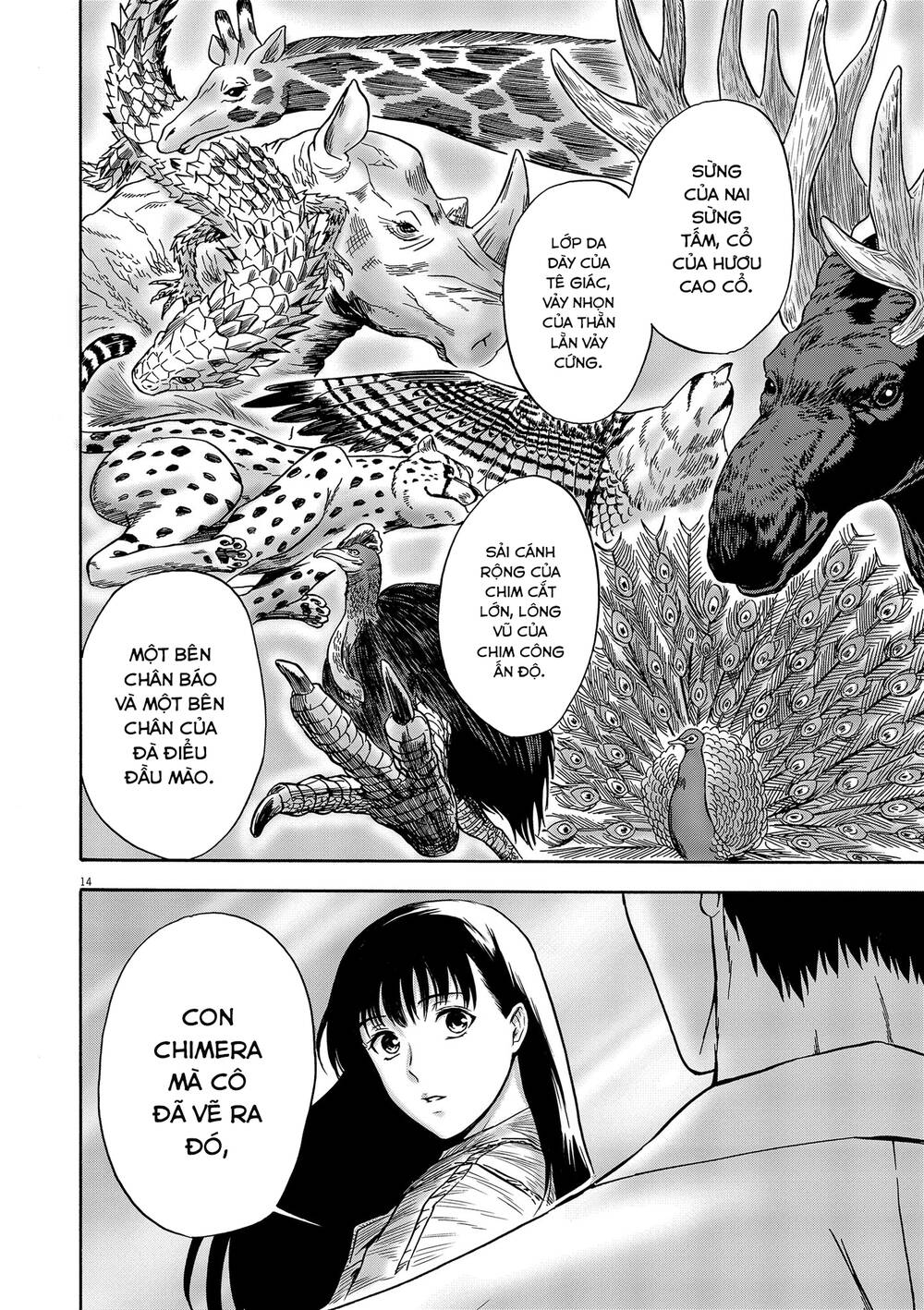 tôi không phải miếng mồi ngon của mấy người! chapter 2 14