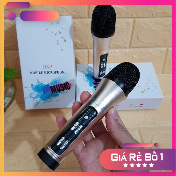 Micro C25 Hát Karaoke Livestream Chế độ Autotune, Giả giọng Người Già, Trẻ Nhỏ, Âm Thanh Sống Động