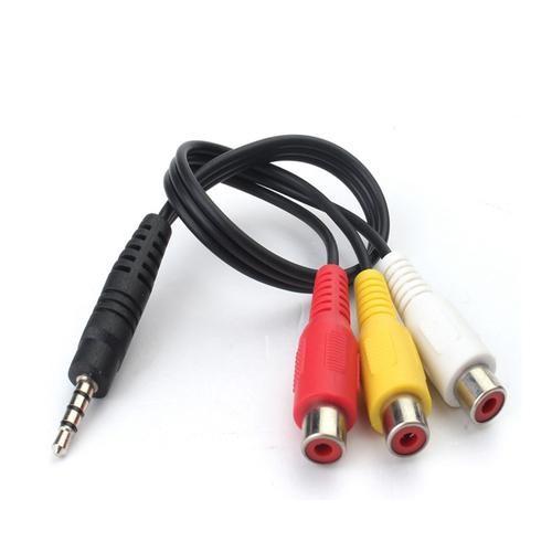 JACK CHUYỂN 3.5 RA 3 LỖ AV - RCA - BÔNG SEN CÁI