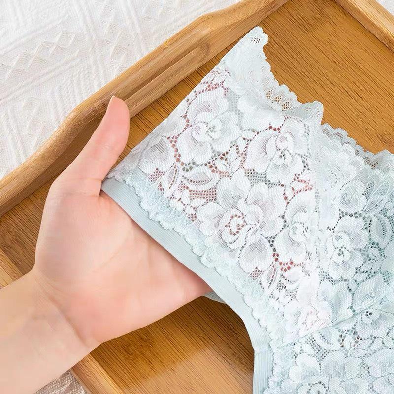 Quần lót ren cạp cao bản to, dáng boxer lưng cao, cạp cao, chất REN mềm mịn CAO CẤP