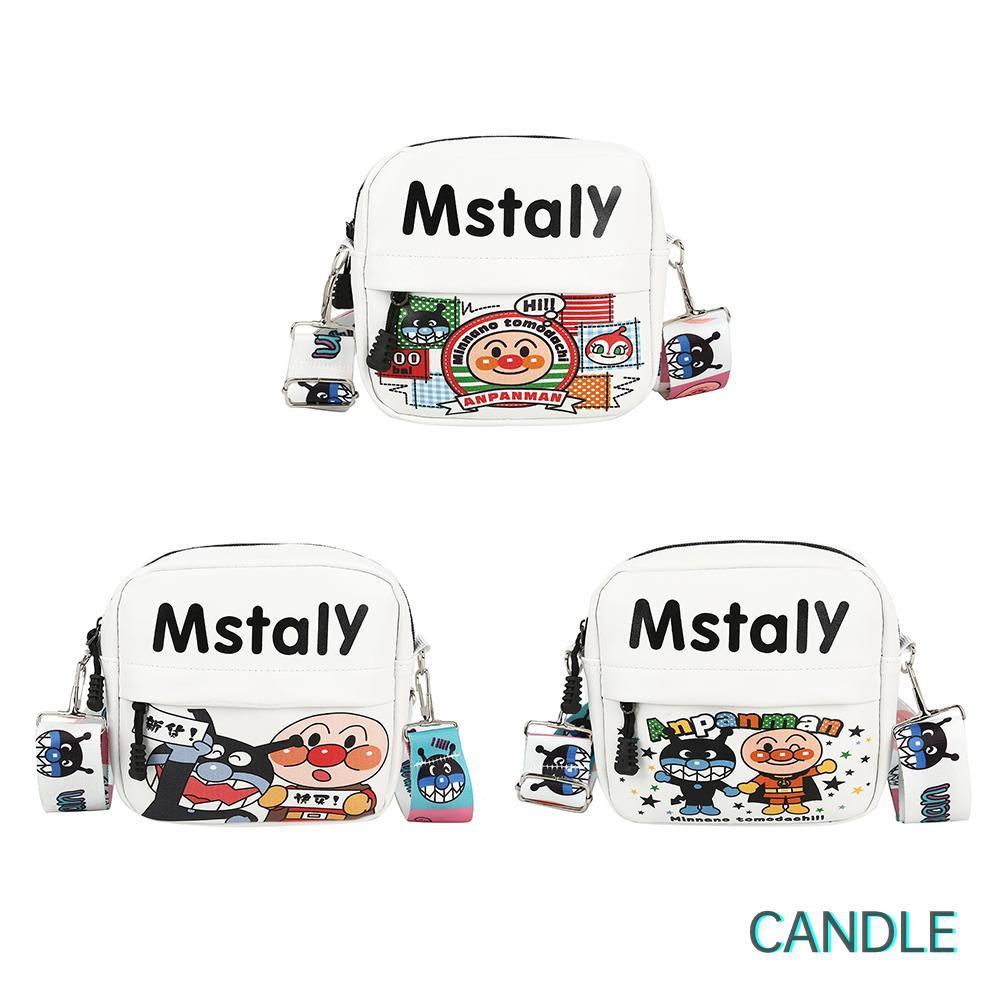 Túi Da Pu Đeo Chéo In Họa Tiết Hoạt Hình Xinh Xắn Dành Cho Nữ