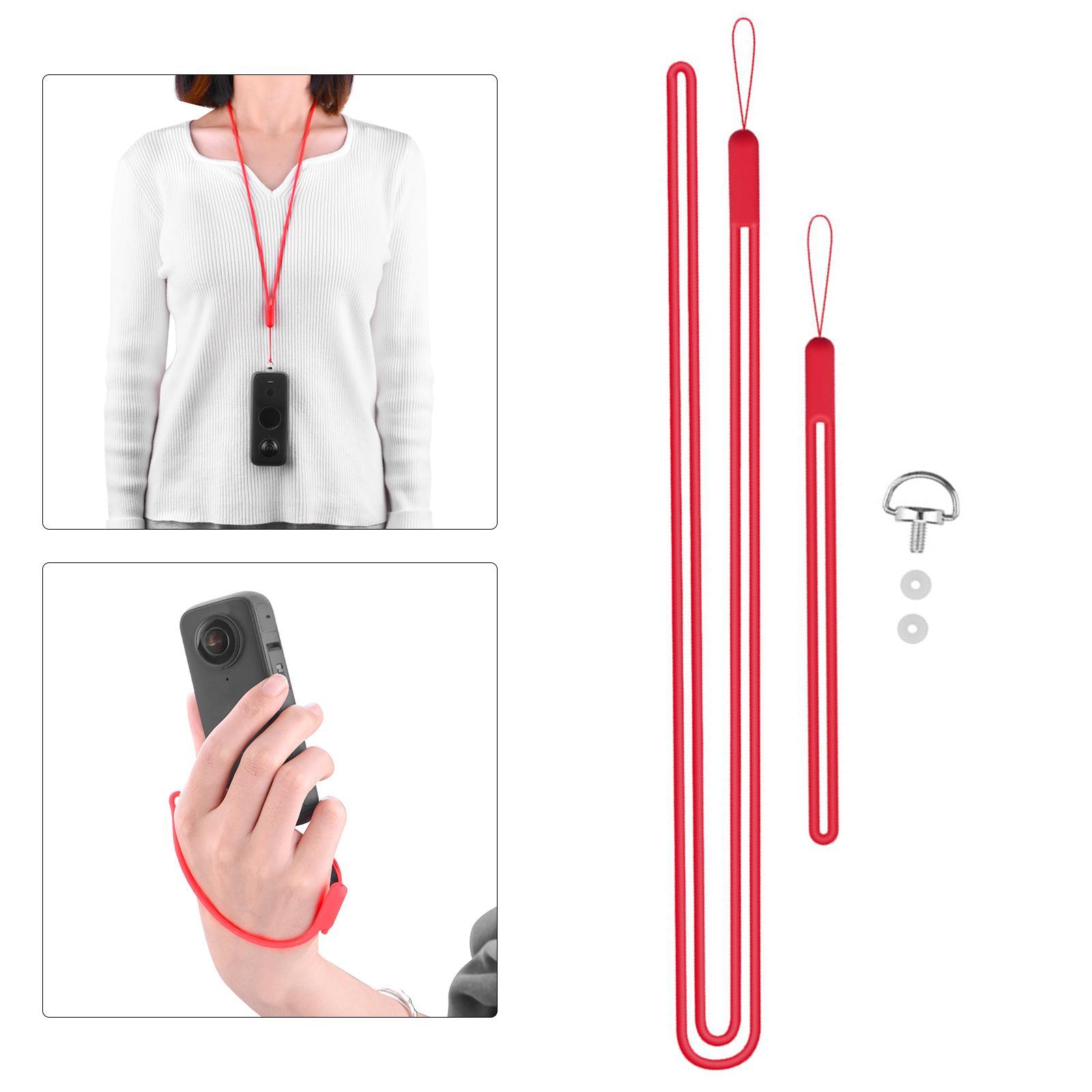 Silicone Hand Strap Wrist Strap Lanyard Antidrop Cord for One x2