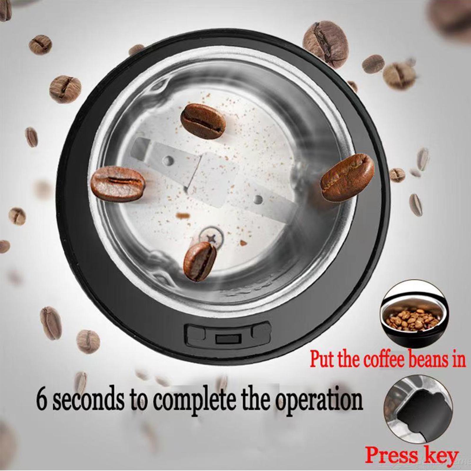 Máy xay thảo dược, gia vị, hạt cà phê bằng thép không gỉ