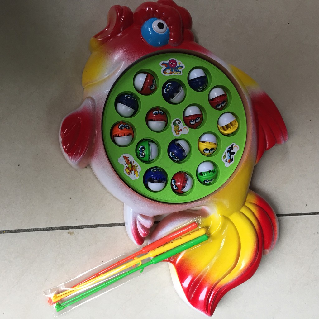 Bộ đồ chơi câu cá chạy bằng pin phát nhạc vui nhôn cho bé
