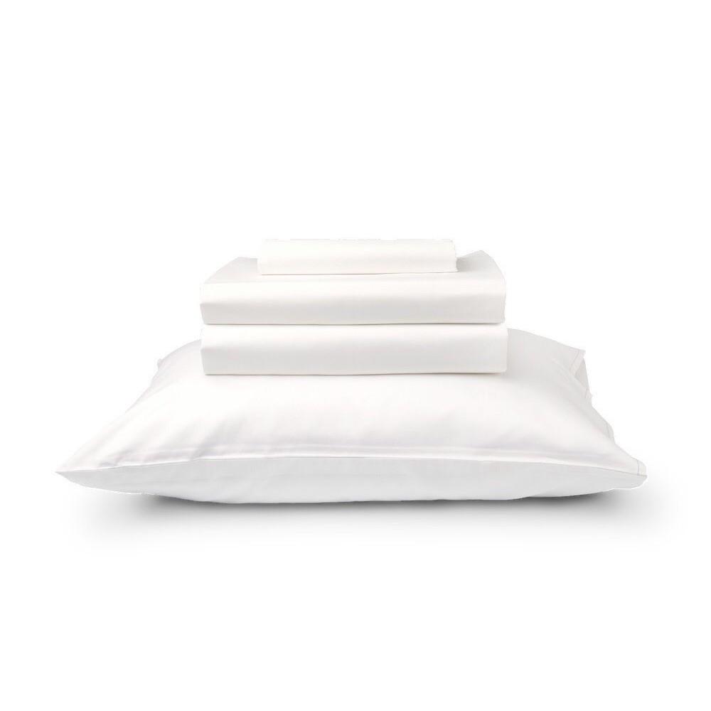 Vỏ chăn cotton 100% khách sạn trắng trơn T233 CHỐNG LÔNG kích thước 1m8x2m, 2m2x2m, 2m4x2m2