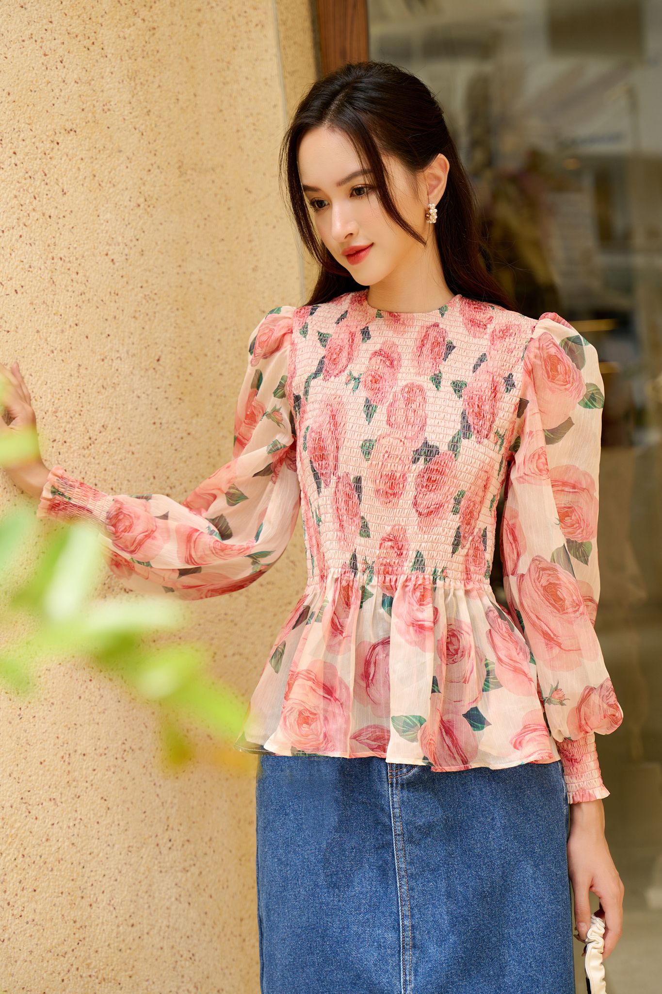 OLV - Áo Rosy Shirred Top