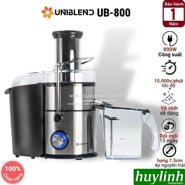 Máy ép trái cây Uniblend UB-800 - 800W - Hàng chính hãng