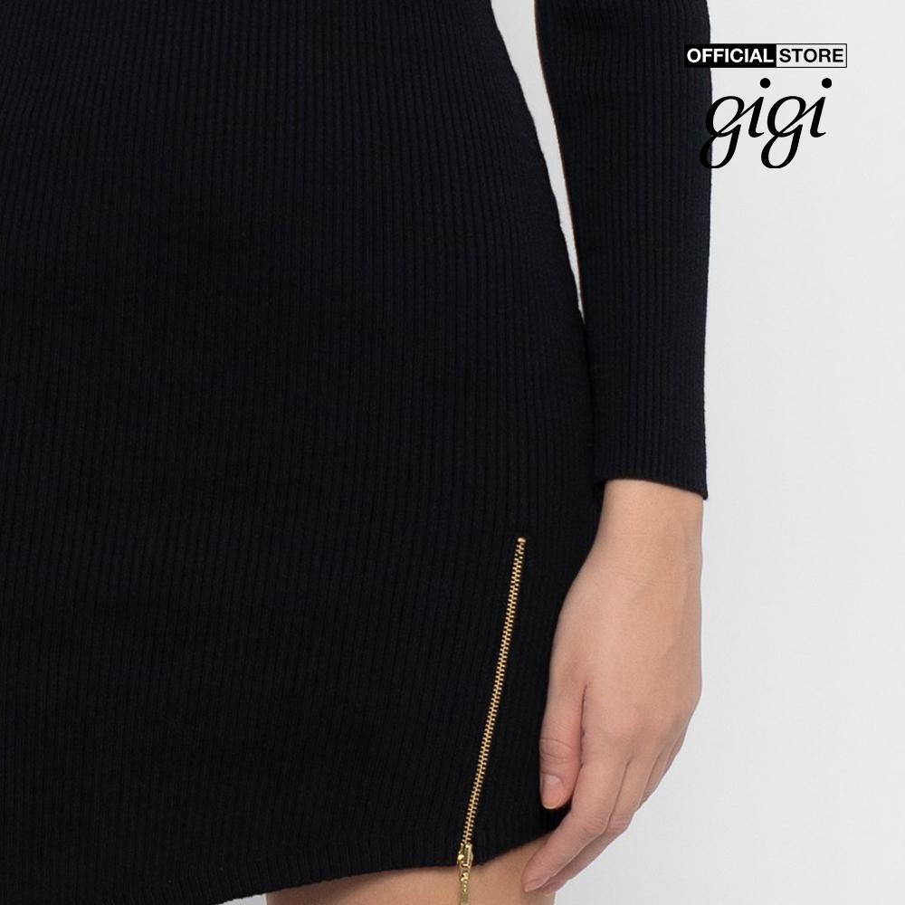 GIGI - Đầm body tay dài vạt xéo hiện đại G2106K202714